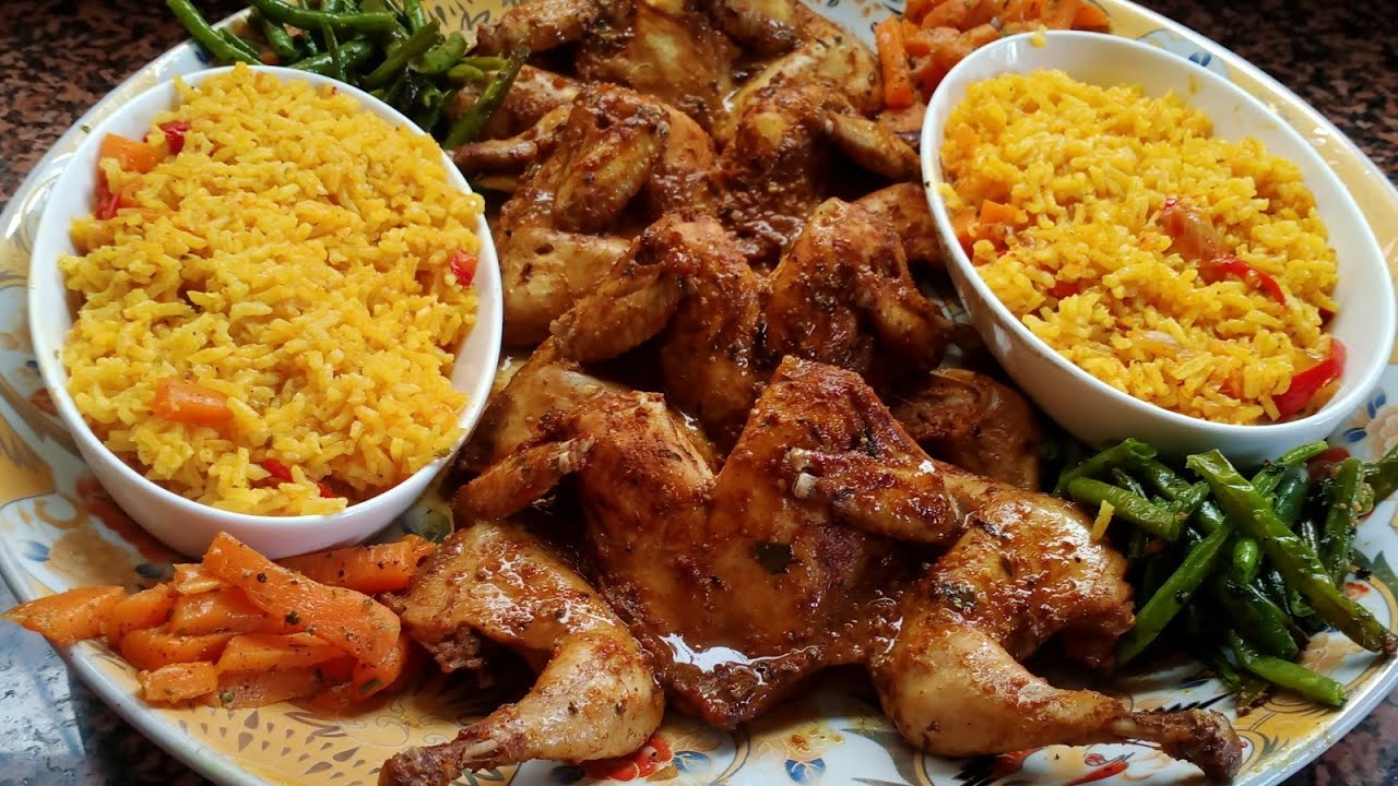 حضري كوكلي في الفرن مذاق رائع مرفوقا بالخضار و الروز😋😋😋