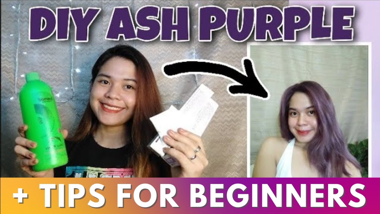 I DYED MY HAIR ASH PURPLE AT HOME + TIPS FOR BEGINNERS (PHILIPPINES) NOT A TUTORIAL