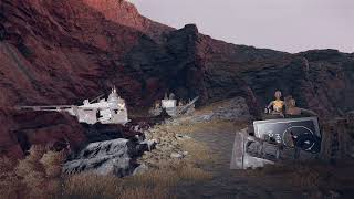 DEATHLOOP Ambiance: Colt's Hideout (white noise, waves, wind, ambient music, barrel fire, creaking)