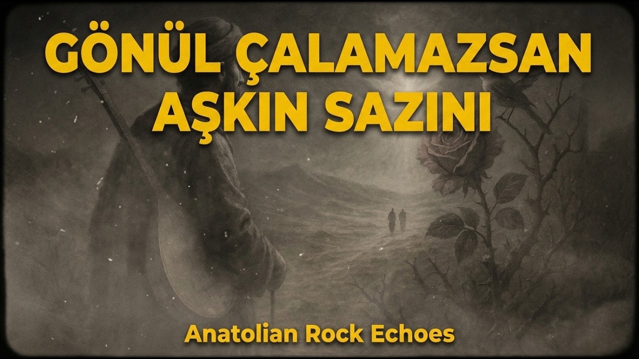 Gönül Çalamazsan Aşkın Sazını | Anatolian Psychedelic Rock Cover (70’s Style) Türkü Cover
