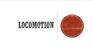 Locomotion - Motor Control and Learning