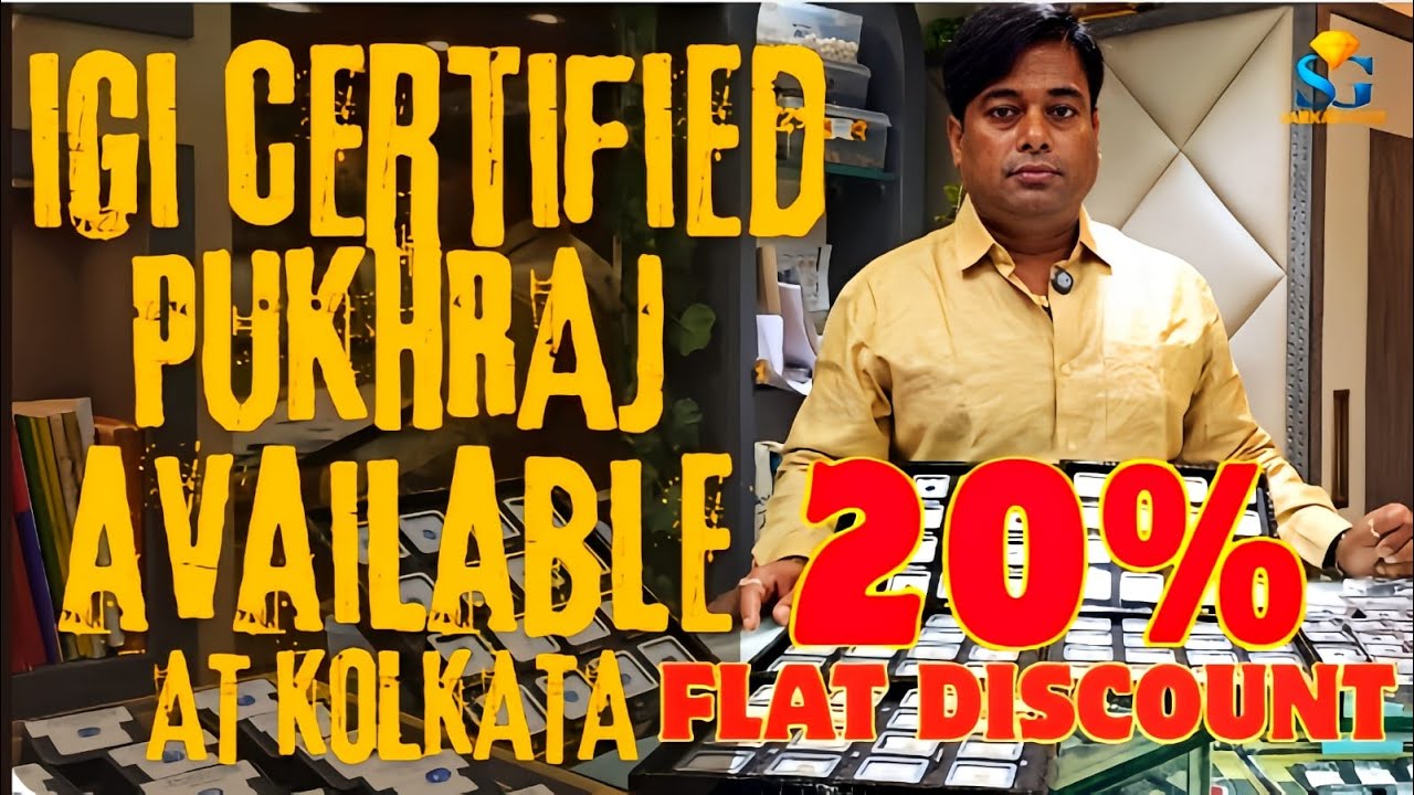 Buy 100% Natural Blue & Yellow Sapphire in Kolkata | No Heat| 100% नैचुरल नीलम–पुखराज Flat 20% Off