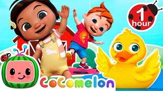 Silly Animal Dance + Hop Little Bunnies and More CoComelon Nursery Rhymes \& Kids Songs!
