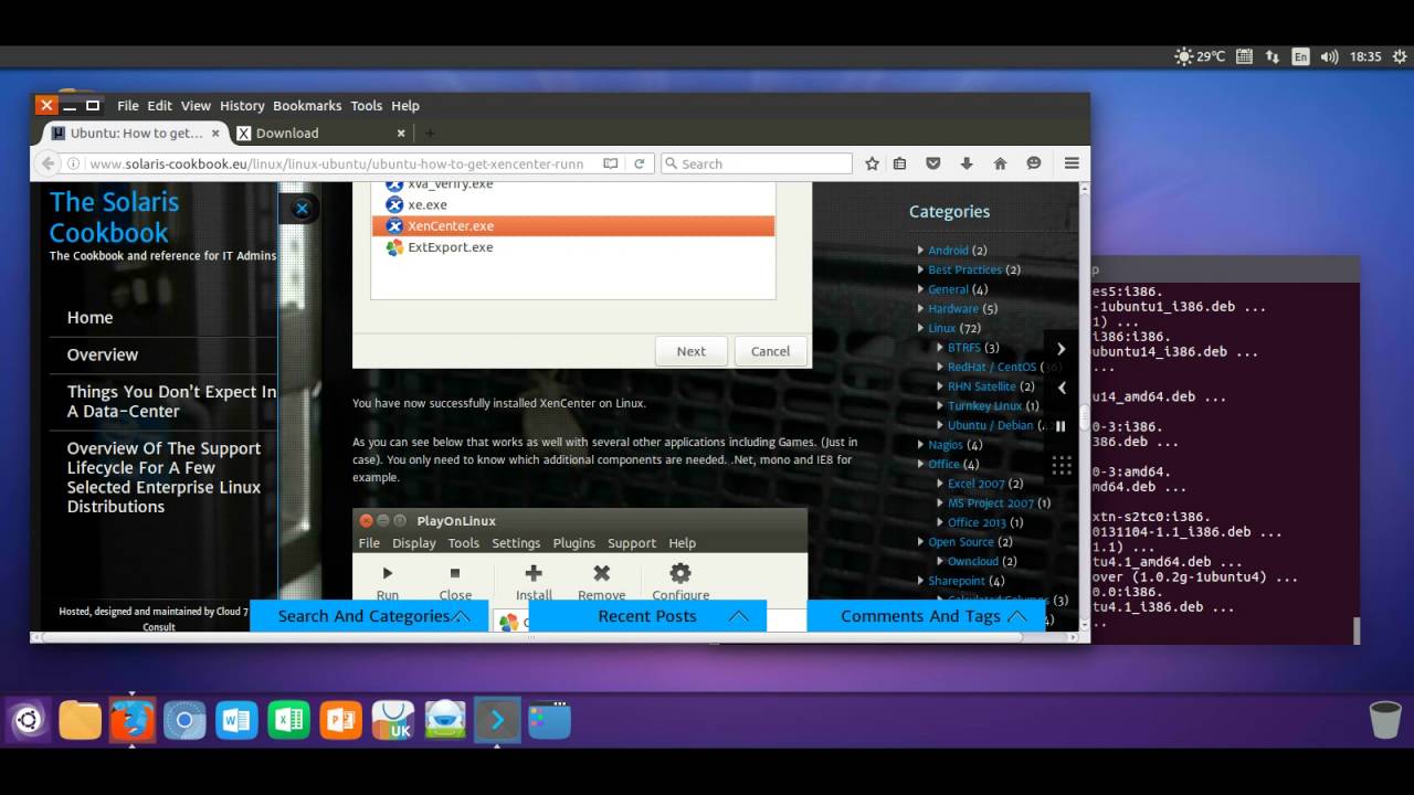 Установка Citrix XenCenter ( Wine ) в Ubuntu Kylin 16.04 LTS