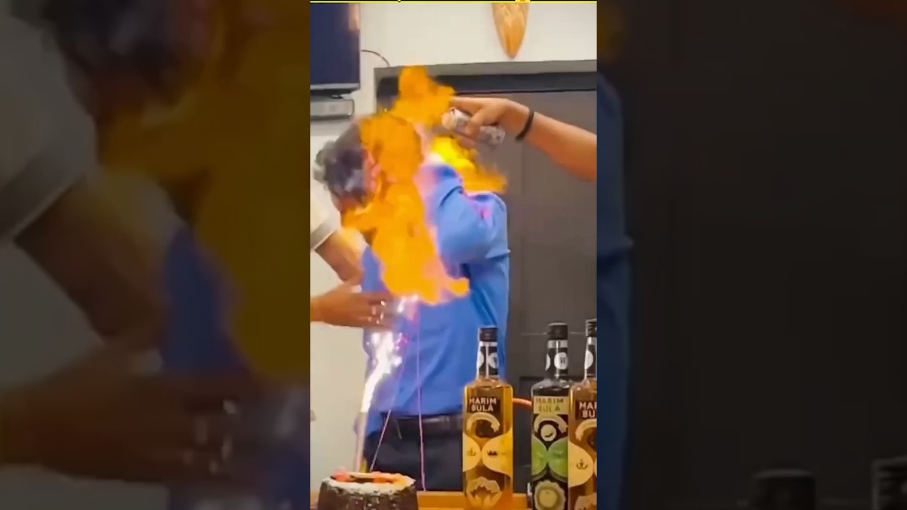 DONT, USE BIRTHDAY SPARKLES😱🎂