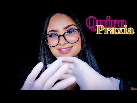 ASMR: QUIROPRAXIA ESTALANDO SEUS OSSOS (c/massagem relaxante )