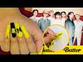 BTS &#39;Butter&#39; Inspired Nails