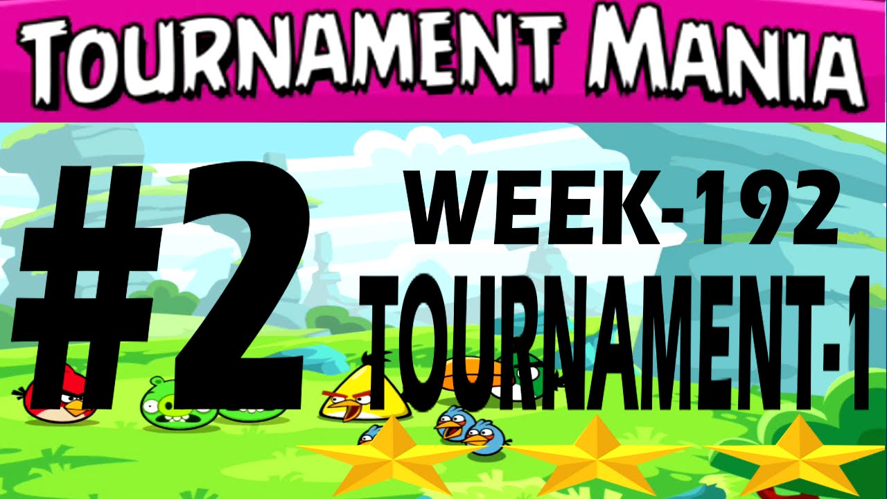 Angry Birds Friends-Tournament Mania - 1st tournament {Week-192} Level-2 High Score Strategy
