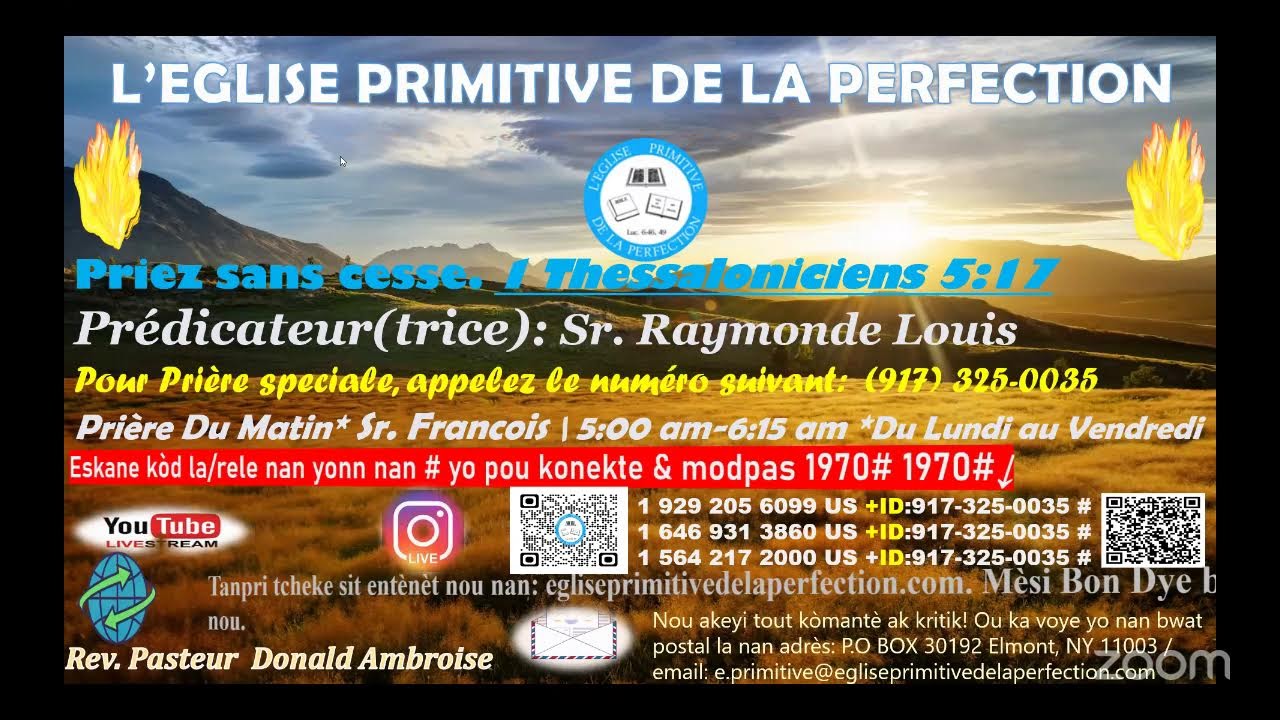 Le pardon | Vendredi, 06  Mars 2026- Sr. Raymonde Louis