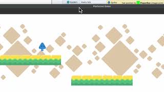 Construct3, Platformer Tutorial 6 - Add Controls using Events and Actions