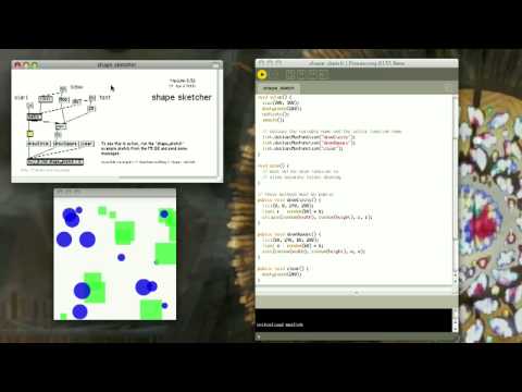 max/msp to processing