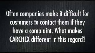 CARCHEX Complaints Are Easy to Resolve