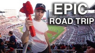 VLOG #9  Baseball road trip to Philly, Washington D.C, Hickory, and Atlanta