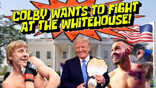 Colby Covington Calls Out Paddy Pimblett for UFC White House Showdown!
