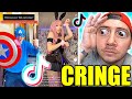 (non ci credo) REAZIONE ai TIKTOK PIÙ CRINGE MAI VISTI... *estremo*