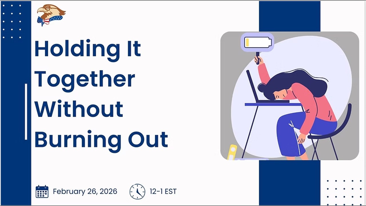 Holding It Together Without Burning Out: Leadership Strategies for Sustainable Performance and Resilience