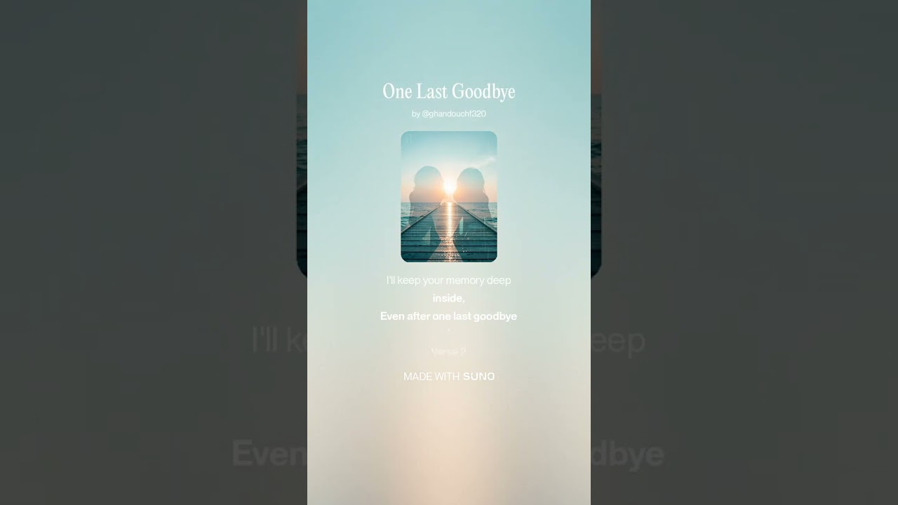 One Last Goodbye - YouTube