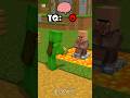 Low IQ vs High IQ Helping Villager- MAIZEN Minecraft Animation #shorts