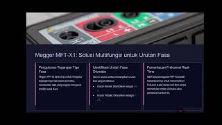 Tugas Presentase Darmawan Pardosi "KWH METER PHASE SEQUENCE MEGGER"