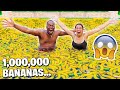 FILLING OUR SWIMMING POOL WITH 1,000,000 BANANAS!!