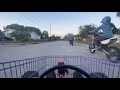 Insane 60mph shopping kart // with dirtbikes