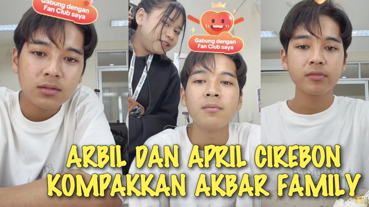 VIRAL√√ APRIL CIREBON DAN ARBIL ASAHAN KOMPAKAN AKBAR FAMILY!!