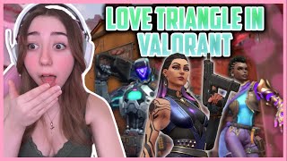 LOVE TRIANGLE IN VALORANT!!!