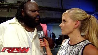 Mark Henry Challenges Wwe Champion John Cena Raw, June 17, 2013