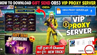 *Gift Send* Proxy Server Download ( 100% Working )💯😱🔥Download Free Fire Vip Proxy Server in 1 Minute