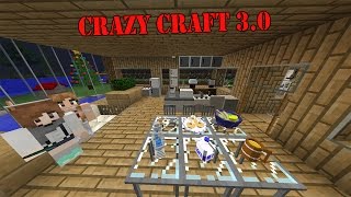 Minecraft Modpack CrazyCraft 3.0 Part 37 ห้องครัว+สระน้ำสุดแจ่ม