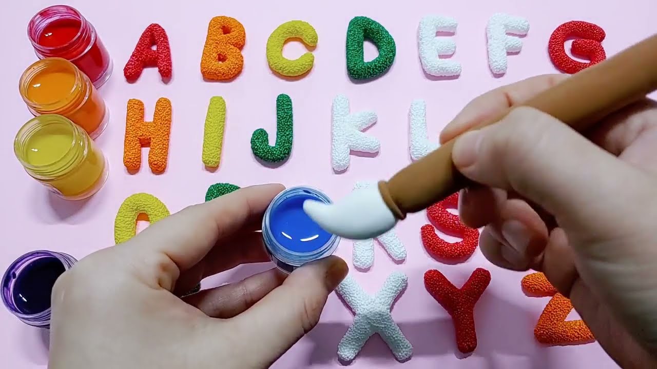 ABC 송 들으며 즐겁게 alphabet 놀이 해 보아요. | 영어색깔놀이