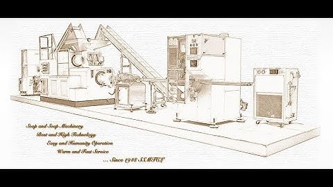 SSMTCL - Soap machine - Soap production Line - Soap factory