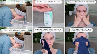 How to use CeraVe Foaming Cleanser
