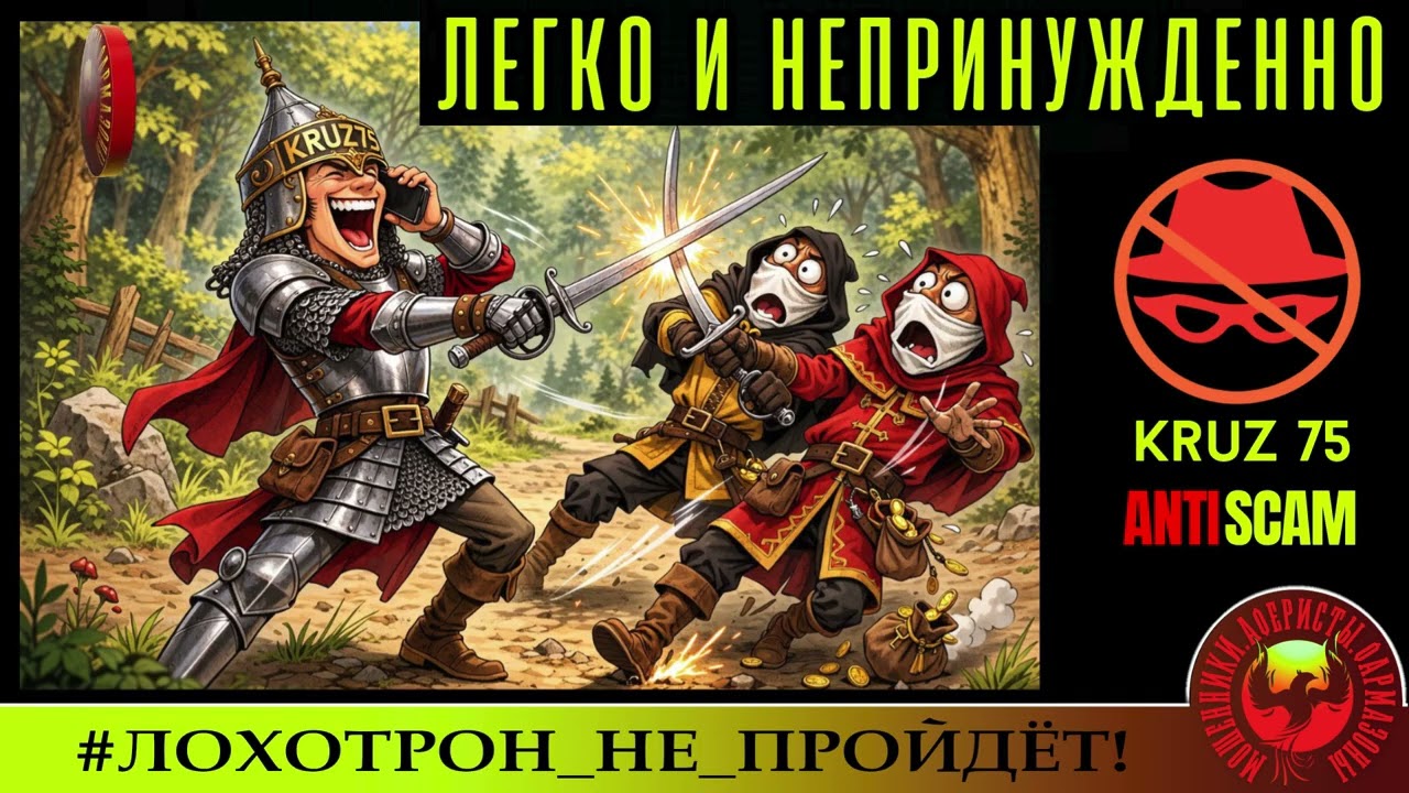 AntiFraud—Kruz75:  мошенники Веселый стёб. Анализ схем