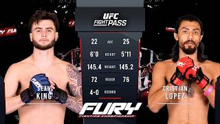 Fury Fc 118 Cristian Lopez Vs Sean King April 12, 2026