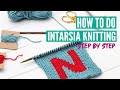 Intarsia Knitting Tutorial - Step by Step