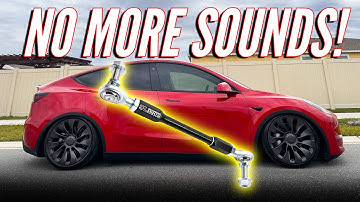 Tesla Model Y CLUNK Fix or ANY CAR Sway Bar Endlink