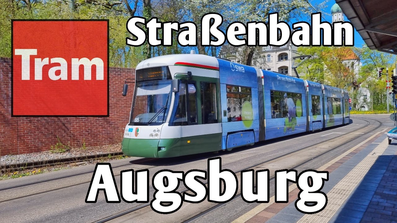 Straßenbahn Augsburg - Tram Augsburg 2022