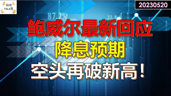 ✨【投資TALK君】鮑威爾最新回應降息預期！空頭來勢洶洶，繼續加倉！✨20230520#CPI#通脹#美股#美聯儲#加息 #經濟#CPI#通脹 - 天天要聞