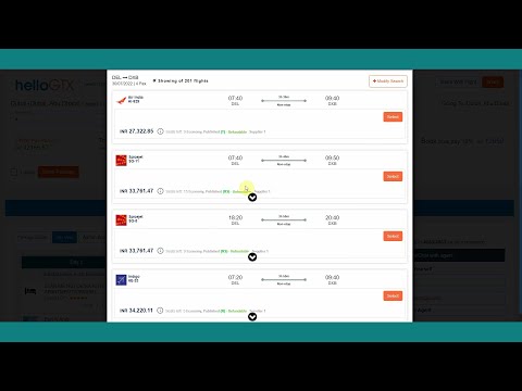How to Add Flight Details while Building an Itinerary in All Pacakge Options