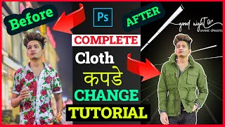 Photoshop Complete Clothes(Shirt)Dress Colour Change  Photo Editing Background Change screenshot 2