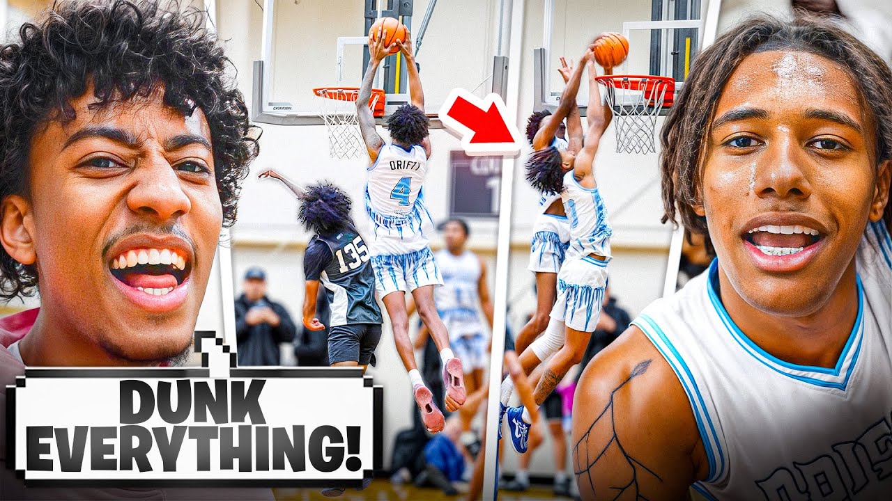 JAKE WILKINS WENT OFF! MY AAU TEAM HAD A DUNK FEST IN THIS GAME!