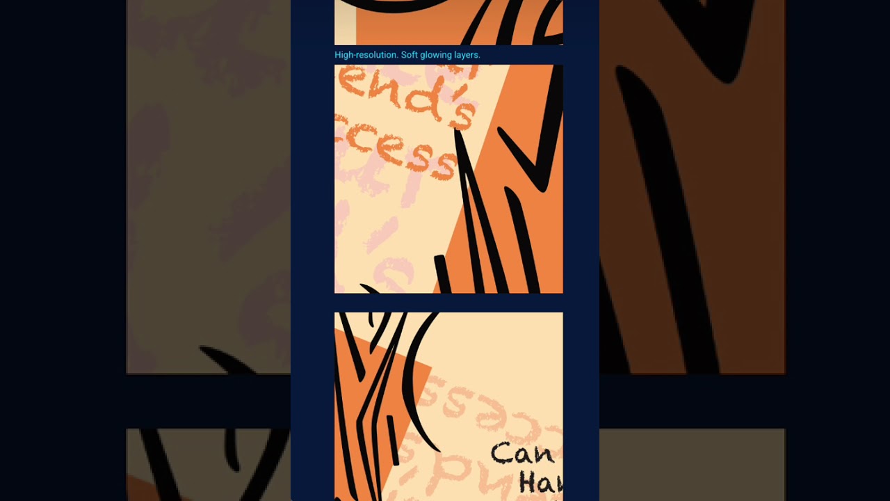 Golden Hour Glow — A0 Printable Digital Art