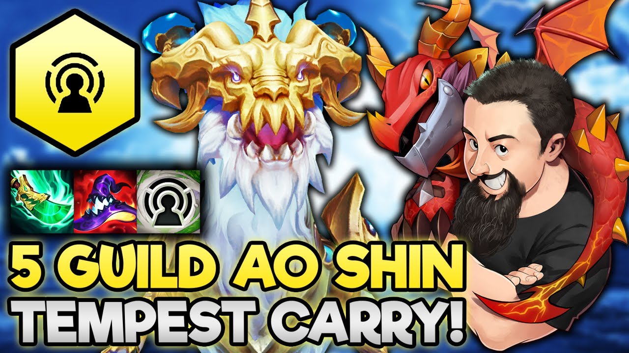 SMITING THEM WITH THE BEST DRAGON AO SHIN! - Ao Shin Carry Comp in TFT Set  7.5! (vod) 