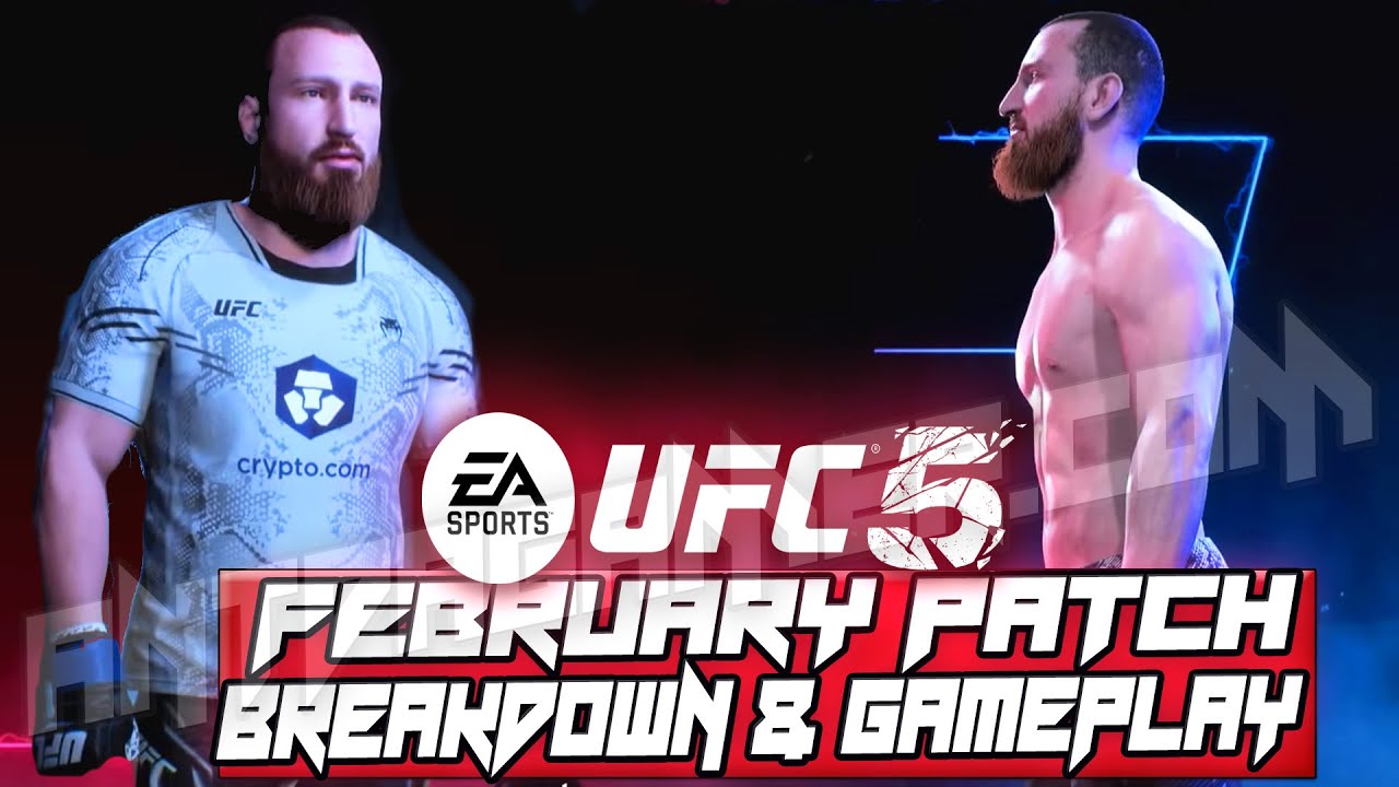 EA SPORTS UFC 5 FEB. NEW PATCH BREAKDOWN & GAMEPLAY*Celebrating ADGWSGN YT Partnership--4K60FPS