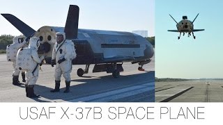 X-37B 'Space Plane' Orbital Test Vehicle Landing