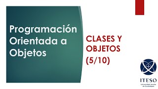 Object-Oriented Programming 06.1 Encapsulation