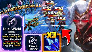 Instant Win Vayne: Dual Wield Crossbows Penta-Kill Machine | ARAM MAYHEM