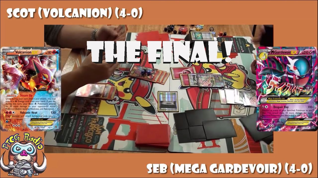 Pokémon TCG Norwich FINAL - Volcanion vs Gardevoir (Exciting / close game :)