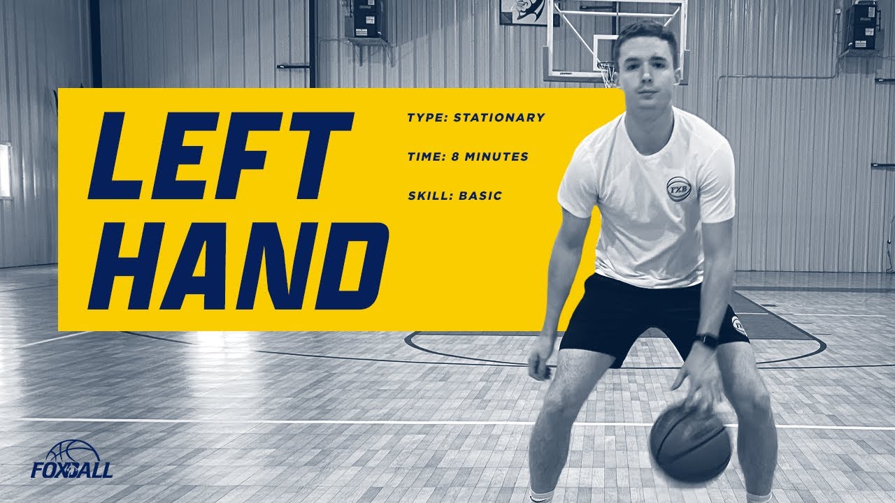 Left Hand Dribbling AtHome Basketball Workout YouTube